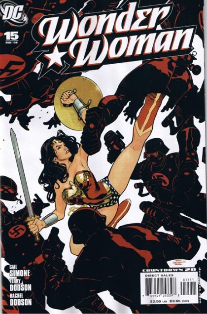 Wonder Woman, Vol. 3 The Circle, Part Two: Dead Heat |  Issue#15 | Year:2008 | Series: Wonder Woman | Pub: DC Comics | Terry Dodson Regular