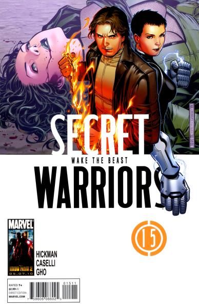 Secret Warriors Wake the Beast, Part Five |  Issue#15A | Year:2010 | Series:  | Pub: Marvel Comics | Jim Cheung Regular Cover