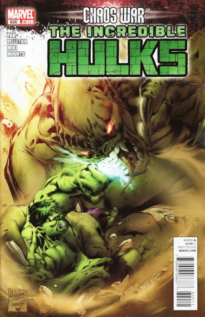 The Incredible Hulks Chaos War - Harrowed / Inductive Reasoning |  Issue#620 | Year:2011 | Series: Hulk | Pub: Marvel Comics | Carlo Pagulayan Regular