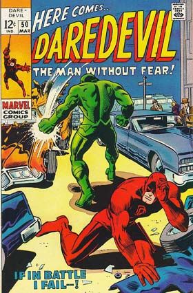 Daredevil, Vol. 1 If In Battle I Fall--! |  Issue#50 | Year:1969 | Series: Daredevil | Pub: Marvel Comics |