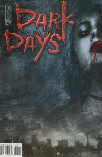 Dark Days Dark Days |  Issue#1A | Year: | Series: Dark Days | Pub: IDW Publishing |