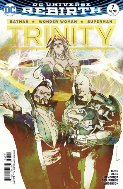 Trinity, Vol. 2 The New Pandoras |  Issue#7B | Year:2017 | Series:  | Pub: DC Comics | Variant Bill Sienkiewicz Cover