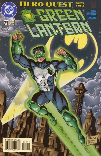 Green Lantern, Vol. 3 Hero Quest, Part 1: Gotham |  Issue#71A | Year:1995 | Series: Green Lantern | Pub: DC Comics | Direct Edition