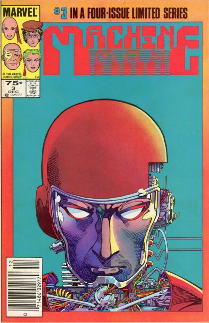 Machine Man, Vol. 2 Rime of the Ancient Wrecker! |  Issue#3B | Year:1984 | Series: Machine Man | Pub: Marvel Comics | Newsstand Edition
