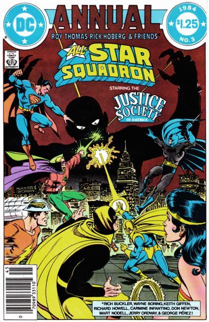 All-Star Squadron Annual The Justice Society Of America |  Issue#3B | Year:1984 | Series:  | Pub: DC Comics | Newsstand Edition