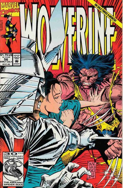 Wolverine, Vol. 2 We Got Cylla, Can Mothra Be Far Behind? |  Issue#56A | Year:1992 | Series: Wolverine | Pub: Marvel Comics | Direct Edition