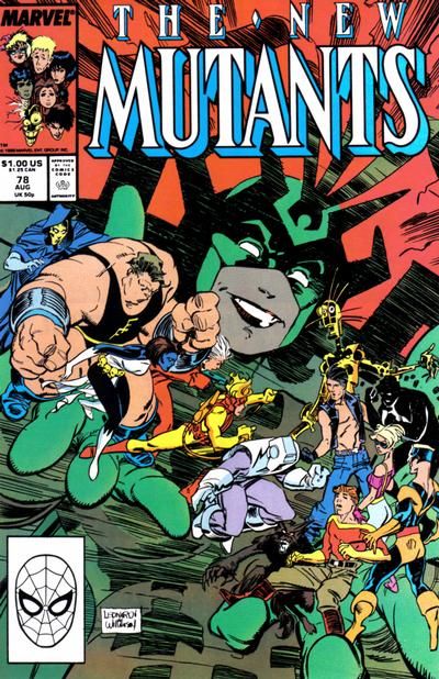 New Mutants, Vol. 1 Let's Make A Deal! |  Issue#78A | Year:1989 | Series: New Mutants | Pub: Marvel Comics |