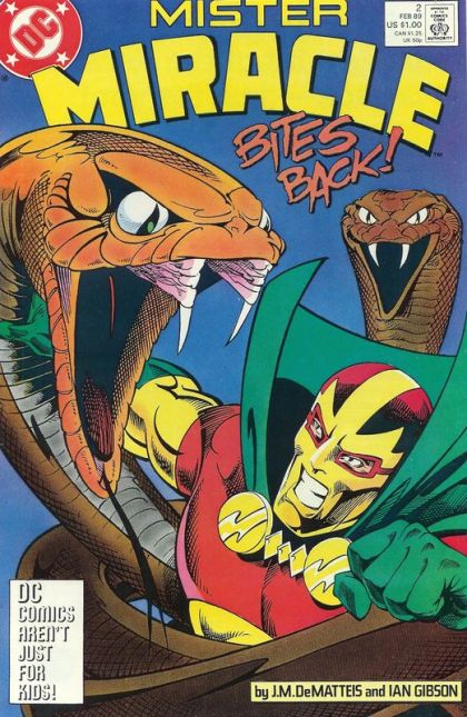 Mister Miracle, Vol. 2 Doctor's Orders |  Issue#2A | Year:1989 | Series: Mister Miracle | Pub: DC Comics | Direct Edition