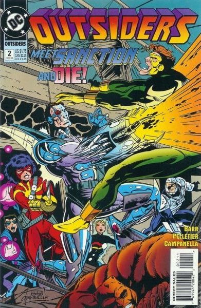Outsiders, Vol. 2 Decline and Fall |  Issue#2 | Year:1993 | Series: Outsiders | Pub: DC Comics |