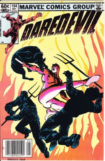 Daredevil, Vol. 1 Judgement |  Issue#194B | Year:1983 | Series: Daredevil | Pub: Marvel Comics | Newsstand Edition