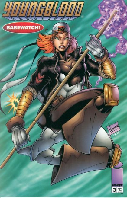 Youngblood, Vol. 2 Babewatch |  Issue#3C | Year:1995 | Series: Youngblood | Pub: Image Comics | Female Knightsabre Edition