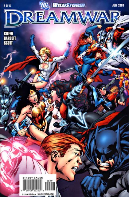 DC/WS DreamWar First Strike |  Issue#2 | Year:2008 | Series:  | Pub: DC Comics |