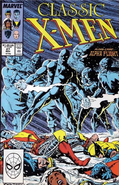 X-Men Classic Shoot-Out At the Stampede! / Backlash |  Issue#27A | Year:1988 | Series: X-Men | Pub: Marvel Comics | Direct Edition
