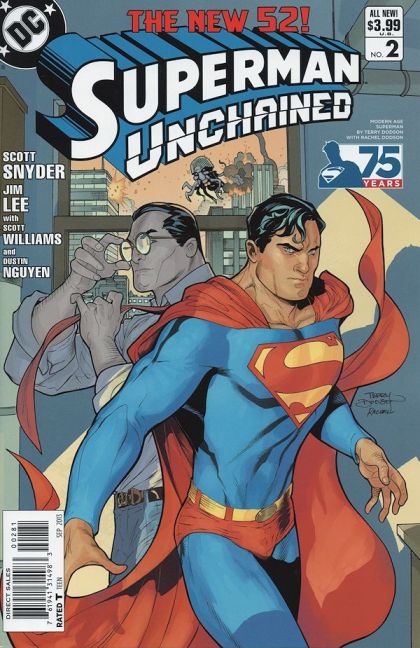 Superman Unchained The Fall / Epilogue |  Issue#2H | Year:2013 | Series: Superman | Pub: DC Comics | Modern Age Superman Cover