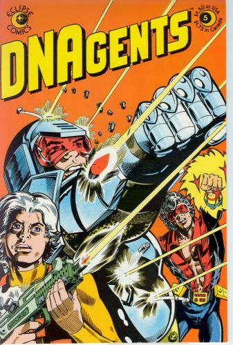 DNAgents Who Killed Angela Krell the Second Time? |  Issue#5 | Year:1983 | Series:  | Pub: Eclipse Comics |