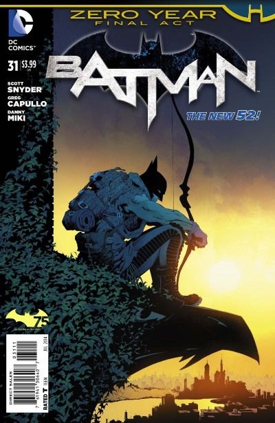 Batman, Vol. 2 Zero Year - Savage City, Part Two |  Issue#31A | Year:2014 | Series: Batman | Pub: DC Comics | Greg Capullo Regular Cover