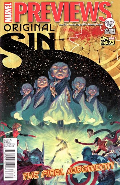 Marvel Previews, Vol. 2 Oiriginal Sin |  Issue#23 | Year:2014 | Series: Marvel Previews | Pub: Marvel Comics |