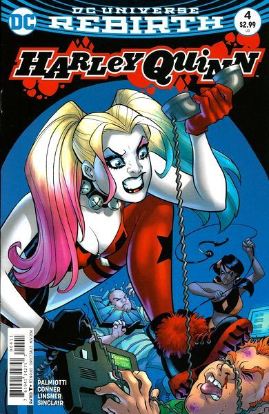 Harley Quinn, Vol. 3 108 Million Ways To Die! |  Issue#4A | Year:2016 | Series:  | Pub: DC Comics | Regular Amanda Conner Cover