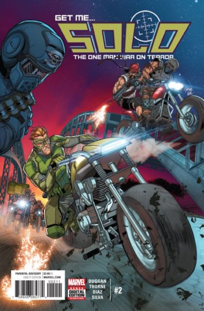 Solo (Marvel), Vol. 2  |  Issue#2A | Year:2016 | Series:  | Pub: Marvel Comics | Regular Paco Diaz Cover