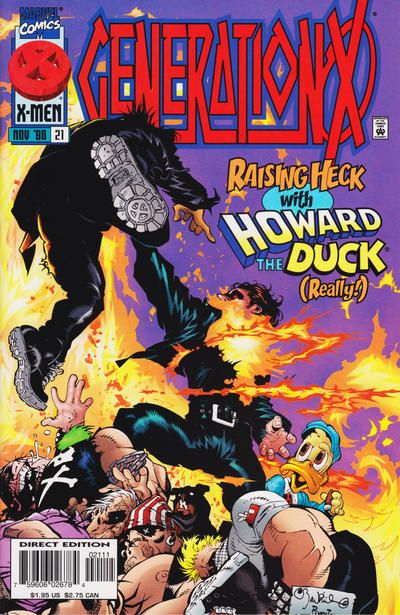 Generation X, Vol. 1 To Live And Die And Molt In L.A. |  Issue#21A | Year:1996 | Series: Generation X | Pub: Marvel Comics | Direct Edition