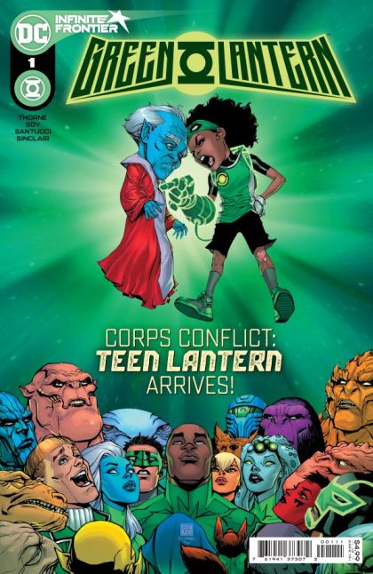 Green Lantern, Vol. 7 The Source of Peace |  Issue#1A | Year:2021 | Series: Green Lantern | Pub: DC Comics | Bernard Chang Regular