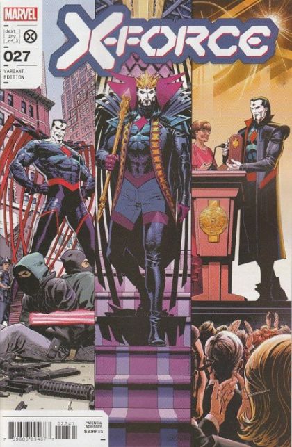 X-Force, Vol. 6  |  Issue#27D | Year:2022 | Series: X-Force | Pub: Marvel Comics | Dustin Weaver Promo Cover