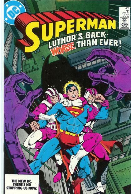 Superman, Vol. 1 Operation: False Front / Driving Force |  Issue#401A | Year:1984 | Series: Superman | Pub: DC Comics | Direct Edition