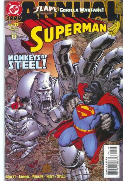 Superman, Vol. 2 Annual The Apes of Wrath |  Issue#11 | Year:1999 | Series: Superman | Pub: DC Comics | Direct Edition