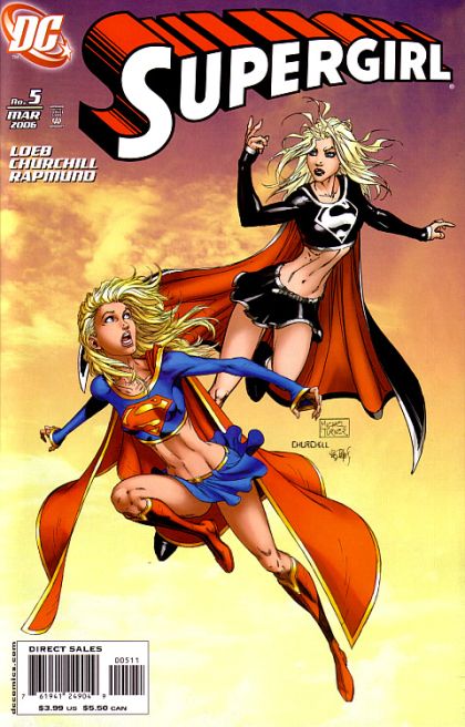 Supergirl, Vol. 5 Power, Chapter Five |  Issue#5B | Year:2006 | Series: Supergirl | Pub: DC Comics | Ian Churchill & Michael Turner Variant