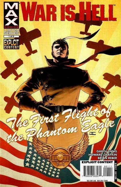War Is Hell: The First Flight of the Phantom Eagle The First Flight of the Phantom Eagle |  Issue#1 | Year:2008 | Series:  | Pub: Marvel Comics | 1st Printing