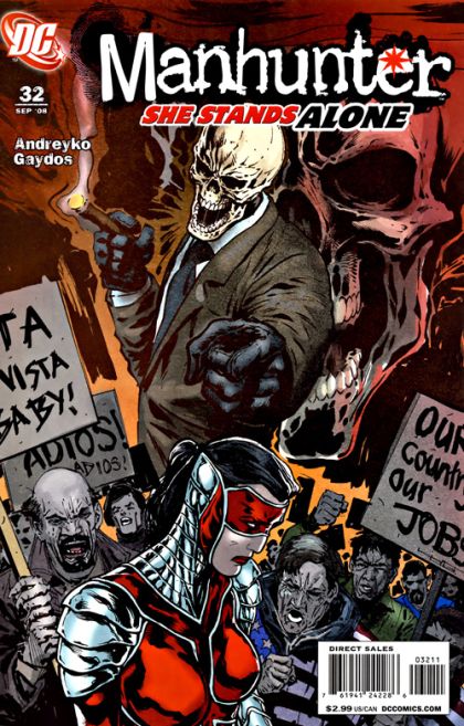 Manhunter, Vol. 4 Forgotten, Part 2 |  Issue#32 | Year:2008 | Series: Manhunter | Pub: DC Comics |