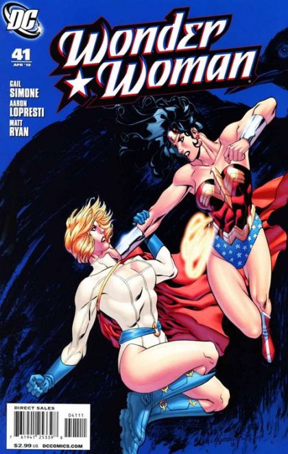 Wonder Woman, Vol. 3 A Murder of Crows, Part Two: Throwdown |  Issue#41 | Year:2010 | Series: Wonder Woman | Pub: DC Comics | Aaron Lopresti Regular