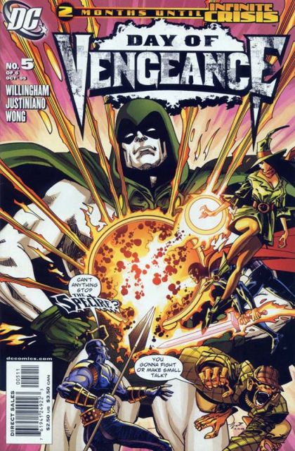 Day of Vengeance Infinite Crisis - Chapter Five: The Particle Theory Of Darkness |  Issue#5 | Year:2005 | Series: Day of Vengeance | Pub: DC Comics | First Printing