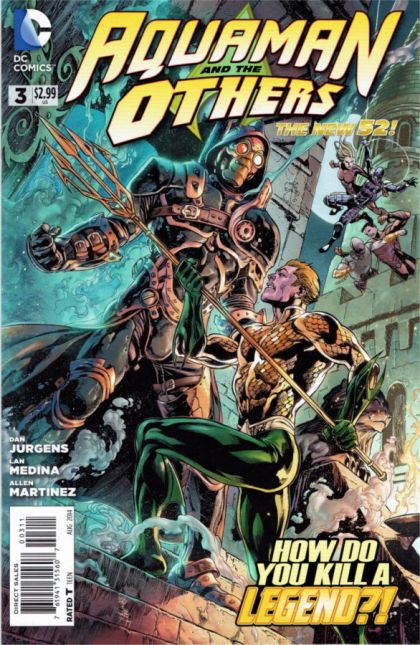 Aquaman and The Others Legacy of Gold, Legacy of Gold Part Three |  Issue#3 | Year:2014 | Series:  | Pub: DC Comics |