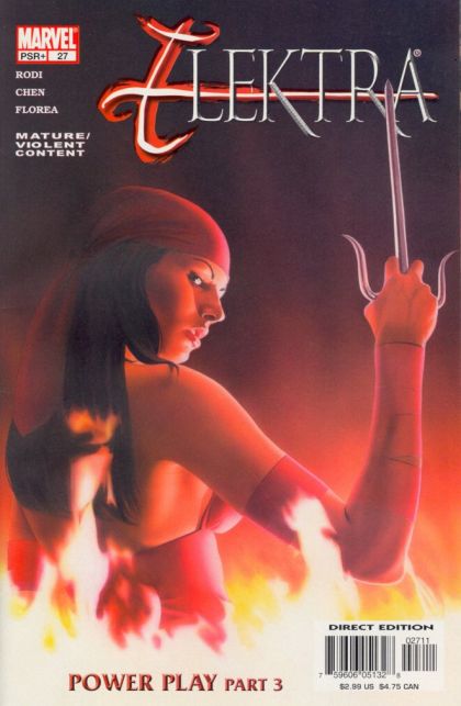 Elektra, Vol. 2 Power Play, Part 3 |  Issue#27A | Year:2003 | Series: Elektra | Pub: Marvel Comics | Direct Edition