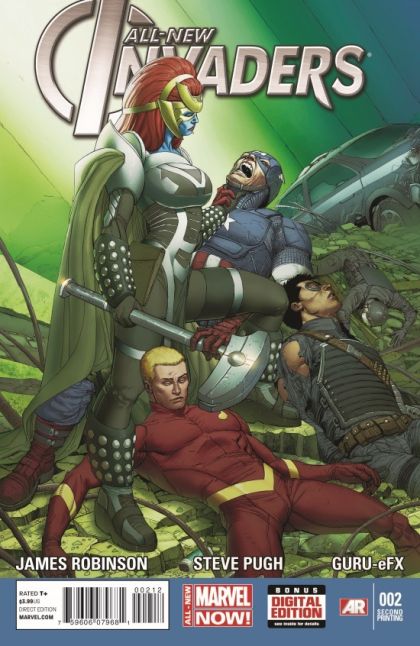 All-New Invaders Gods and Soldiers, Part Two |  Issue#2C | Year:2014 | Series: Invaders | Pub: Marvel Comics | 2nd Printing Variant Cover