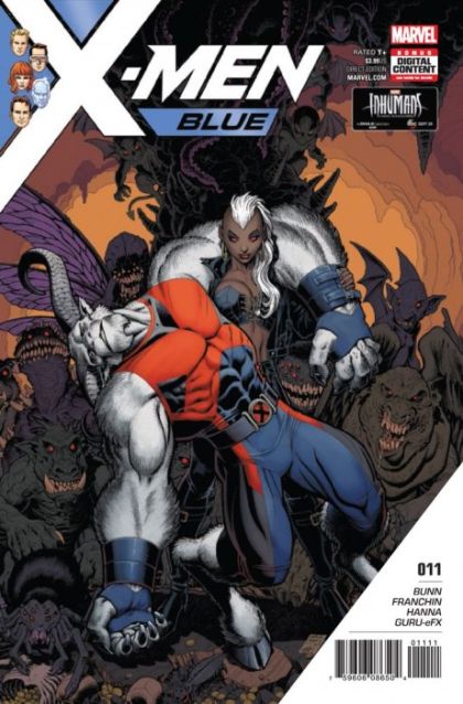 X-Men: Blue Toil And Trouble |  Issue#11A | Year:2017 | Series: X-Men | Pub: Marvel Comics | Arthur Adams Regular