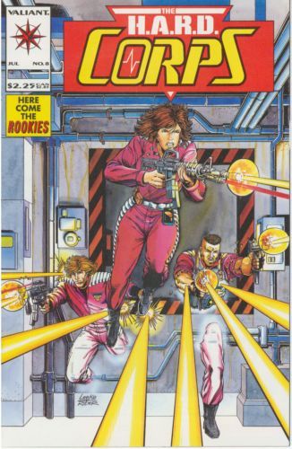 H.A.R.D. Corps The B-Team or "Some Like it Hot[Shot]" |  Issue#8 | Year:1993 | Series:  | Pub: Valiant Entertainment |