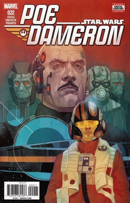 Poe Dameron Legend Found, Part 3 |  Issue#22A | Year:2017 | Series: Star Wars | Pub: Marvel Comics | Regular Phil Noto Cover