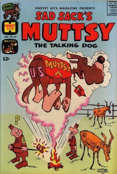 Harvey Hits, Vol. 1 Sad Sack's Muttsy the Talking Dog |  Issue#87 | Year:1964 | Series:  | Pub: Harvey Comics |