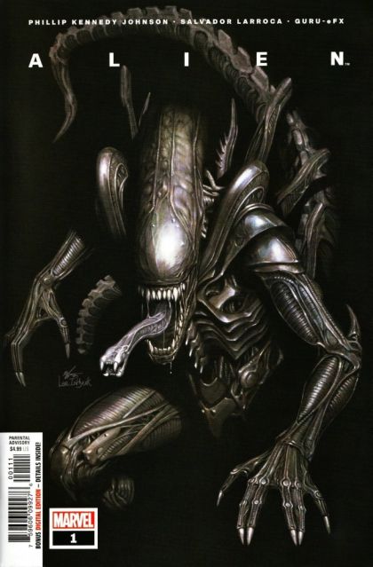 Alien, Vol. 1 (Marvel Comics)  |  Issue#1A | Year:2021 | Series:  | Pub: Marvel Comics | Regular Inhyuk Lee Cover