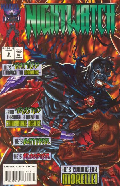 Nightwatch All Roads Lead To Then |  Issue#9A | Year:1994 | Series:  | Pub: Marvel Comics | Direct Edition
