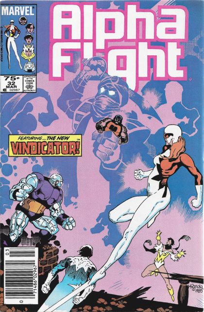 Alpha Flight, Vol. 1 Short Story! |  Issue#32B | Year:1985 | Series: Alpha Flight | Pub: Marvel Comics | Newsstand Edition