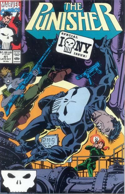 The Punisher, Vol. 2 Should a Gentleman Offer a Tiparillo to a Lady? |  Issue#41A | Year:1990 | Series: Punisher | Pub: Marvel Comics | Direct Edition