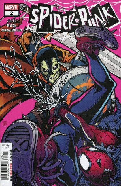 Spider-Punk  |  Issue#2A | Year:2022 | Series:  | Pub: Marvel Comics | Takashi Okazaki Regular