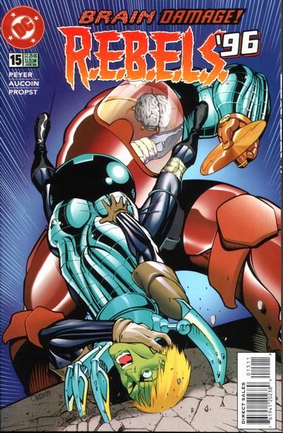 R.E.B.E.L.S., Vol. 1 Nerves |  Issue#15 | Year:1996 | Series:  | Pub: DC Comics |