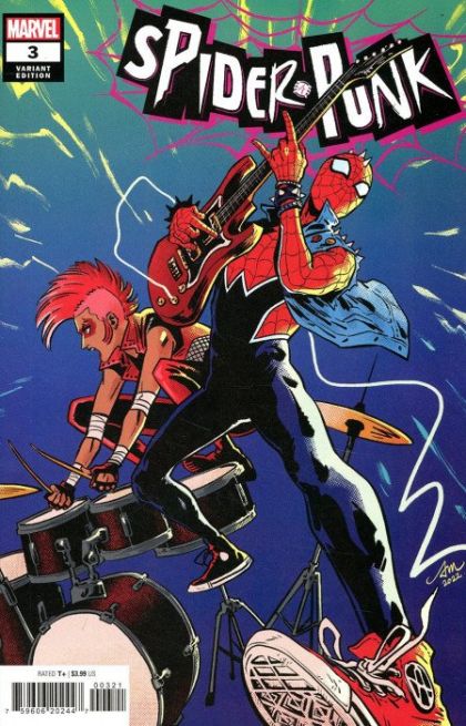Spider-Punk  |  Issue#3B | Year:2022 | Series:  | Pub: Marvel Comics | Audrey Mok Variant