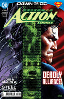 Action Comics, Vol. 3 Ex Machina / Home Again, Part Six / Engineer of Tomorrow, Part Three |  Issue
