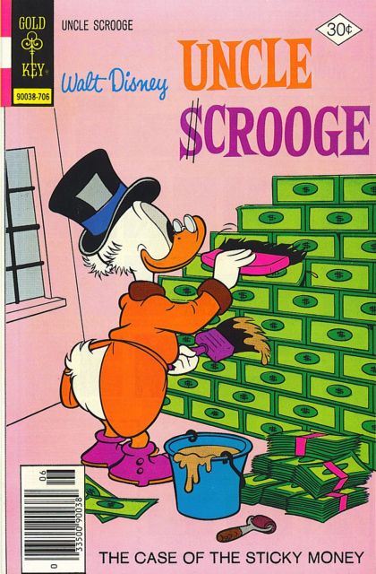 Walt Disney's Uncle Scrooge The Case of the Sticky Money |  Issue#141A | Year:1977 | Series: Walt Disney | Pub: Western Publishing Co. |
