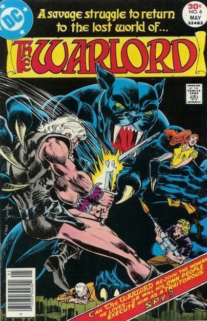 Warlord, Vol. 1 Home is a Four-Letter Word! |  Issue#6 | Year:1977 | Series: Warlord | Pub: DC Comics |
